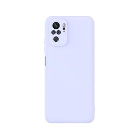 Teleplus Xiaomi Redmi Note 10S Kamera Korumalı İçi Kadife Silikon Bordo Kılıf