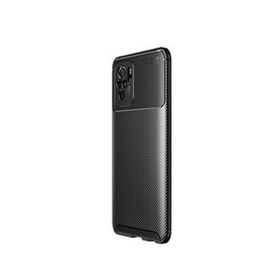 Teleplus Xiaomi Redmi Note 10s Kamera Korumalı Negro Karbon Silikon Siyah Nano Ekran Koruyucu Cep Telefonu Kılıfı