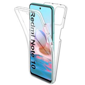 Teleplus Xiaomi Redmi Note 10s Ön Arka 360 Korumalı Şeffaf Silikon Kılıf
