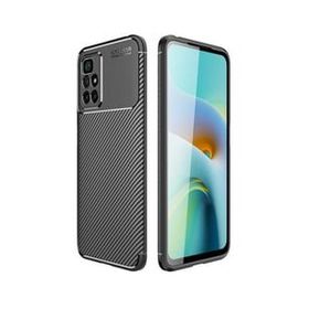 Teleplus Xiaomi Redmi Note 11 4g Kamera Korumalı Negro Karbon Dokulu Silikon Lacivert Kılıf