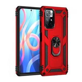 Teleplus Xiaomi Redmi Note 11 4G Kılıf Vega Yüzüklü Tank Silikon Rose Gold Kılıf