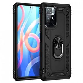 Teleplus Xiaomi Redmi Note 11 5G Vega Yüzüklü Tank Silikon Lacivert Kılıf