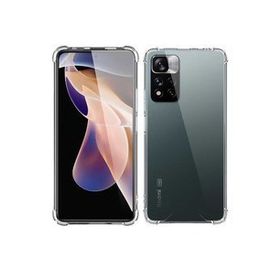 Teleplus Xiaomi Redmi Note 11 Pro Kılıf Darbe Korumalı Silikon Şeffaf Nano Ekran Koruyucu