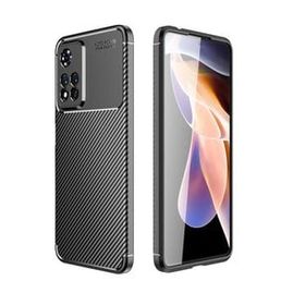 Teleplus Xiaomi Redmi Note 11 Pro Plus Kılıf Kamera Korumalı Negro Silikon Siyah Nano Ekran Koruyucu