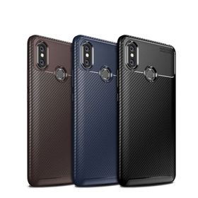 Teleplus Xiaomi Redmi Note 5 Pro Ultra Soft Negro Karbon Siyah Silikonlu Kılıf