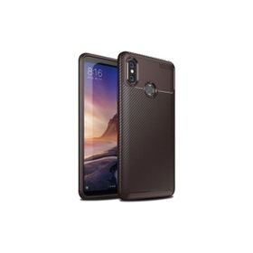 Teleplus Xiaomi Redmi Note 6 Pro Ultra Soft Negro Karbon Silikonlu Kahverengi Kılıf