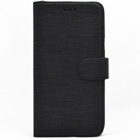 Teleplus Xiaomi Redmi Note 7 Kumaş Spor Standlı Cüzdan Kırmızı Kılıf
