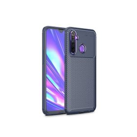 Teleplus Xiaomi Redmi Note 8 Negro Karbon Lacivert Silikon Kılıf