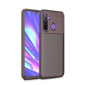 Teleplus Xiaomi Redmi Note 8 Negro Karbon Silikon Lacivert Nano Ekran Koruyucu Cep Telefonu Kılıfı