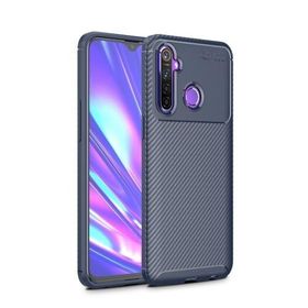 Teleplus Xiaomi Redmi Note 8 Negro Karbon Silikon Lacivert Nano Ekran Koruyucu Cep Telefonu Kılıfı