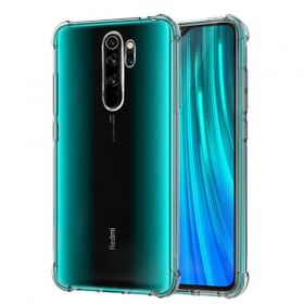 Teleplus Xiaomi Redmi Note 8 Pro Darbe Korumalı Silikon Nano Ekran Koruyucu Cep Telefonu Kılıfı