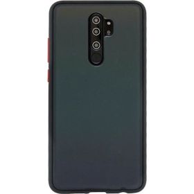 Teleplus Xiaomi Redmi Note 8 Pro Hybrid Bumper Mat Siyah Nano Ekran Koruyucu Silikon Cep Telefonu Kılıf