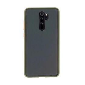 Teleplus Xiaomi Redmi Note 8 Pro Hybrid Bumper Mat Siyah Nano Ekran Koruyucu Silikon Cep Telefonu Kılıf