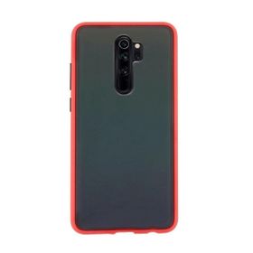 Teleplus Xiaomi Redmi Note 8 Pro Hybrid Bumper Mat Siyah Nano Ekran Koruyucu Silikon Cep Telefonu Kılıf
