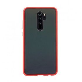Teleplus Xiaomi Redmi Note 8 Pro Hybrid Bumper Mat Siyah Nano Ekran Koruyucu Silikon Cep Telefonu Kılıf