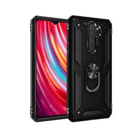 Teleplus Xiaomi Redmi Note 8 Pro Vega Yüzüklü Tank Kapak Rose Gold Kılıf + Nano Ekran Koruyucu