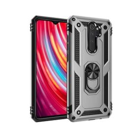 Teleplus Xiaomi Redmi Note 8 Pro Vega Yüzüklü Tank Kapak Rose Gold Kılıf + Nano Ekran Koruyucu