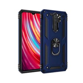 Teleplus Xiaomi Redmi Note 8 Pro Vega Yüzüklü Tank Kapak Rose Gold Kılıf + Nano Ekran Koruyucu