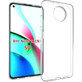 Teleplus Xiaomi Redmi Note 9 5g Lüks Korumalı Şeffaf Nano Ekran Koruyucu Silikon Cep Telefonu Kılıf