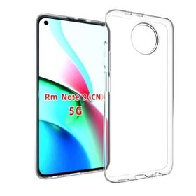 Teleplus Xiaomi Redmi Note 9 5g Lüks Korumalı Şeffaf Nano Ekran Koruyucu Silikon Cep Telefonu Kılıf