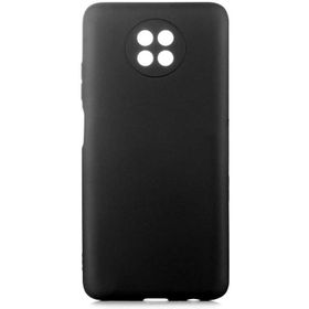 Teleplus Xiaomi Redmi Note 9 5G Lüks Mat Kamera Korumalı Silikon Kırmızı Kılıf