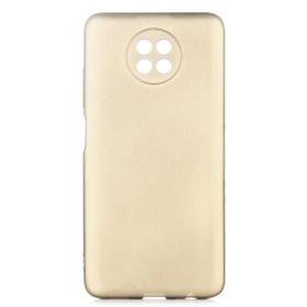 Teleplus Xiaomi Redmi Note 9 5G Lüks Mat Kamera Korumalı Silikon Kırmızı Kılıf