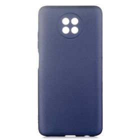 Teleplus Xiaomi Redmi Note 9 5G Lüks Mat Kamera Korumalı Silikon Kırmızı Kılıf
