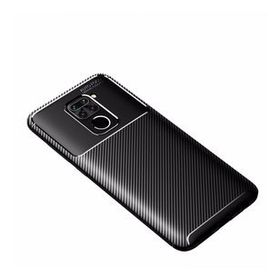 Teleplus Xiaomi Redmi Note 9 Negro Karbon Kahverengi Silikon Kılıf