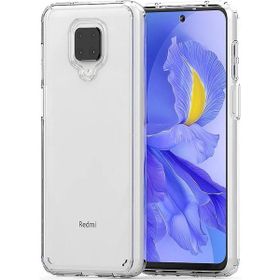 Teleplus Xiaomi Redmi Note 9 Pro Gard Darbe Korumalı Nano Ekran Koruyucu Şeffaf Silikon Cep Telefonu Kılıf