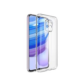 Teleplus Xiaomi Redmi Note 9 Pro Kamera Korumalı Nano Ekran Koruyucu Şeffaf Silikon Cep Telefonu Kılıf