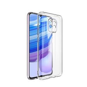 Teleplus Xiaomi Redmi Note 9 Pro Kamera Korumalı Nano Ekran Koruyucu Şeffaf Silikon Cep Telefonu Kılıf