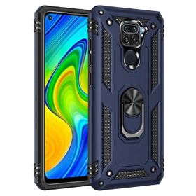 Teleplus Xiaomi Redmi Note 9 Vega Yüzüklü Tank Silikon Rose Gold + Nano Ekran Koruyucu Kılıf