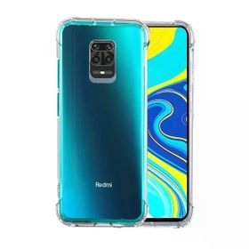 Teleplus Xiaomi Redmi Note 9S Darbe Korumalı Nano Ekran Koruyucu Silikon Kılıf