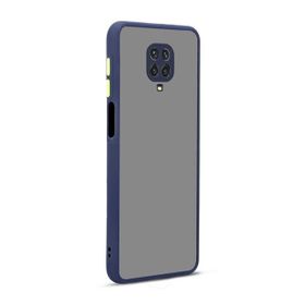 Teleplus Xiaomi Redmi Note 9s Hux Kamera Korumalı Lacivert Silikon Cep Telefonu Kılıf