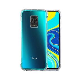 Teleplus Xiaomi Redmi Note 9s Kamera Korumalı Darbeye Dayanıklı Silikon Şeffaf Kılıf