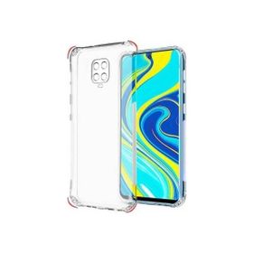 Teleplus Xiaomi Redmi Note 9s Kamera Korumalı Darbeye Dayanıklı Silikon Şeffaf Kılıf