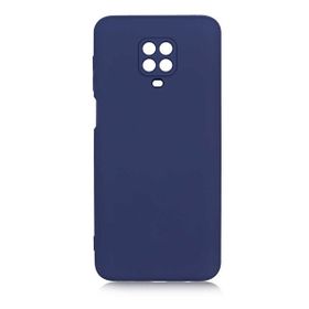 Teleplus Xiaomi Redmi Note 9s Kamera Korumalı Içi Kadife Silikon Lacivert Kılıf