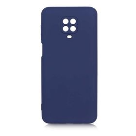 Teleplus Xiaomi Redmi Note 9s Kamera Korumalı Içi Kadife Silikon Lacivert Kılıf