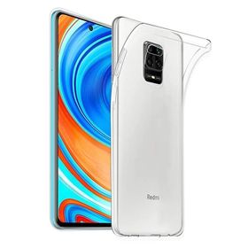Teleplus Xiaomi Redmi Note 9S Lüks Korumalı Şeffaf Nano Ekran Koruyucu Silikon Kılıf