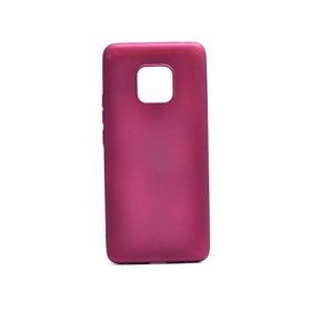 Teleplus Xiaomi Redmi Note 9s Lüks Mat Bordo Silikon Cep Telefonu Kılıf