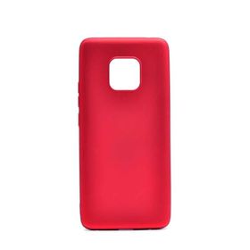 Teleplus Xiaomi Redmi Note 9s Lüks Mat Bordo Silikon Cep Telefonu Kılıf