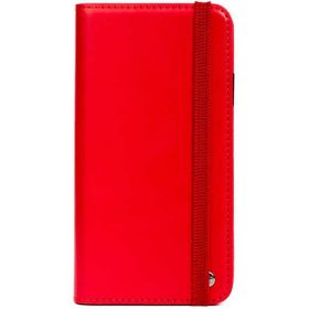 Teleplus Xiaomi Redmi Note 9s Multi Delüxe Standlı Kartlıklı 2-1 Cüzdan Kırmızı Kılıf