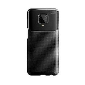 Teleplus Xiaomi Redmi Note 9S Negro Dizayn Silikon Lacivert + Tam Kapatan Ekran Koruyucu Kılıf