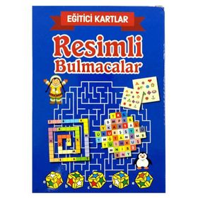Teleskop Eğitici Kartlar Resimli Bulmacalar