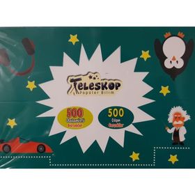 Teleskop Popüler Bilim 500 Gerçekler - 40 Kitap Kutulu