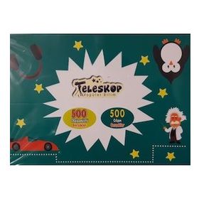 Teleskop Popüler Bilim 500 Gerçekler - 40 Kitap Kutulu