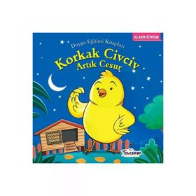 Teleskop Popüler Bilim - Korkak Civciv Artık Cesur - Duygu Eğitim Kitapları