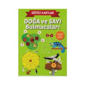 Teleskop Popüler Bilim Yayınları - Eğitici Kartlar Doğa ve Sayı Bulmacaları