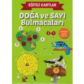 Teleskop Popüler Bilim Yayınları - Eğitici Kartlar Doğa ve Sayı Bulmacaları