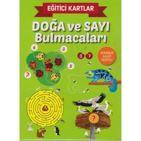 Teleskop Popüler Bilim Yayınları - Eğitici Kartlar Doğa ve Sayı Bulmacaları